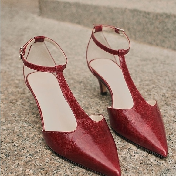 J Crew Mari Giudicelli X J.Crew made-in-Italy heels BU964 - Picture 4 of 6